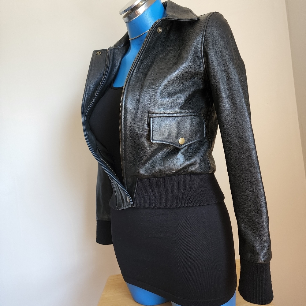 Roots x NHL Leather Jacket